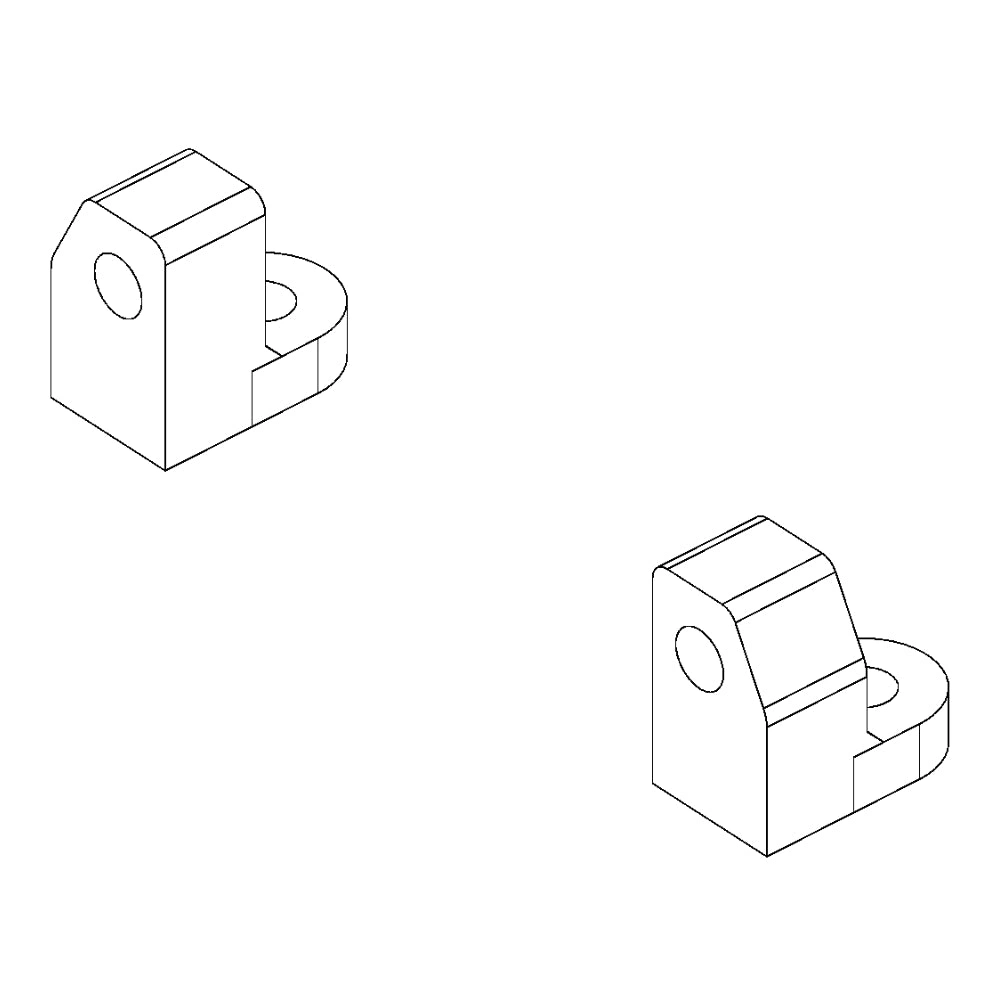 3D Printed SV1 Servo Mount Kit for FDM Builds
