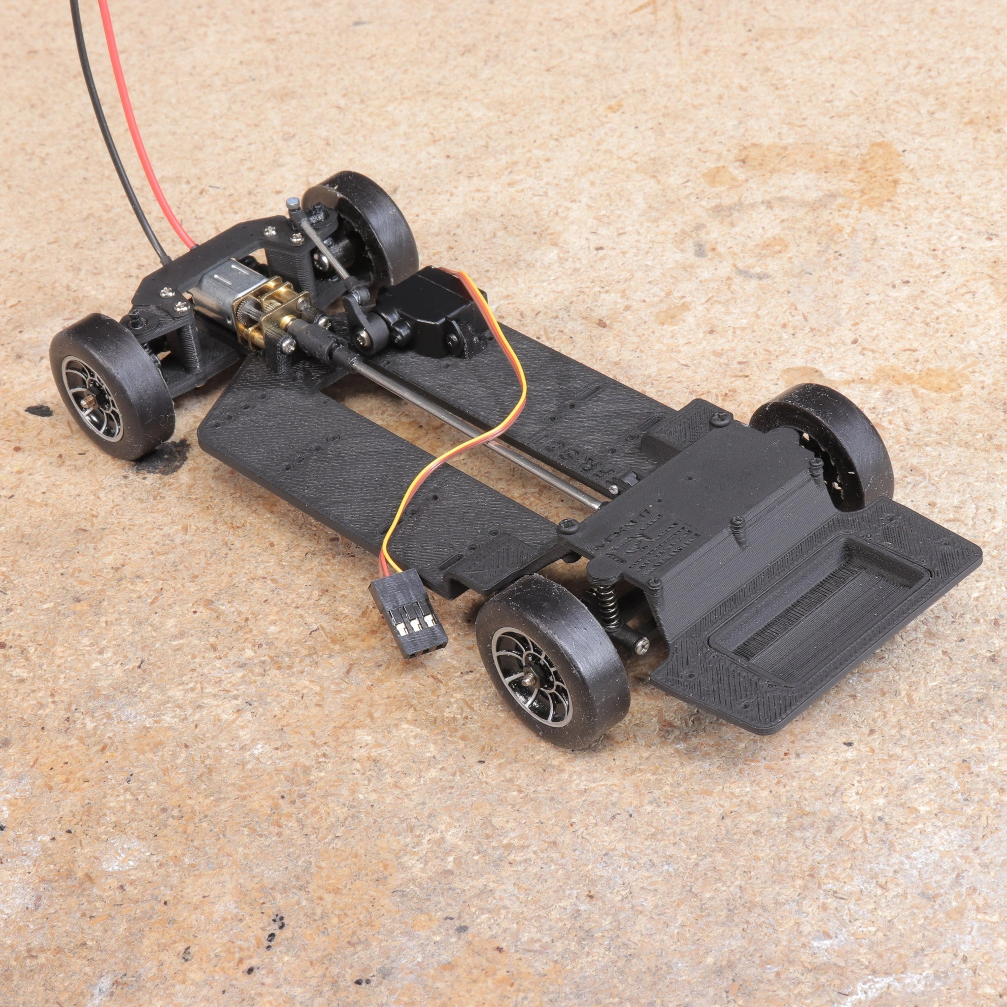 RC Fury Unleashed: 69 Charger Chassis Ready to Roll!
